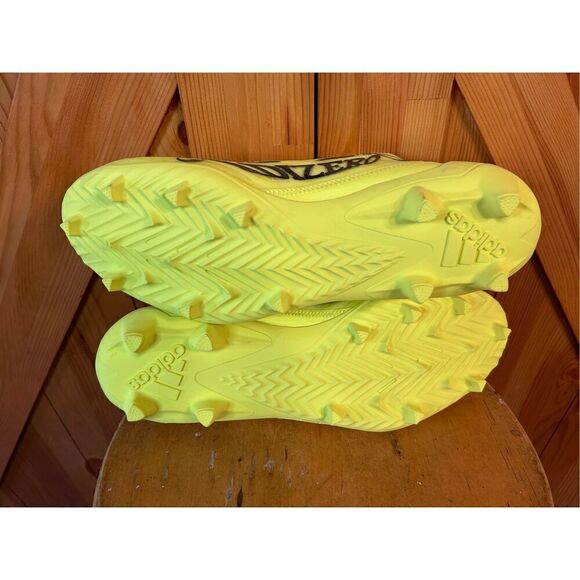 Adidas Adizero Big Mood Cleats Solar Yellow 2022 Football GX7900 Size 13.5 nwt main image 5